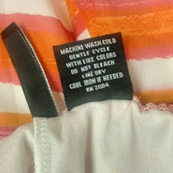 New Directions Multicolor Polyester Tunic Top - Picture 6 of 7